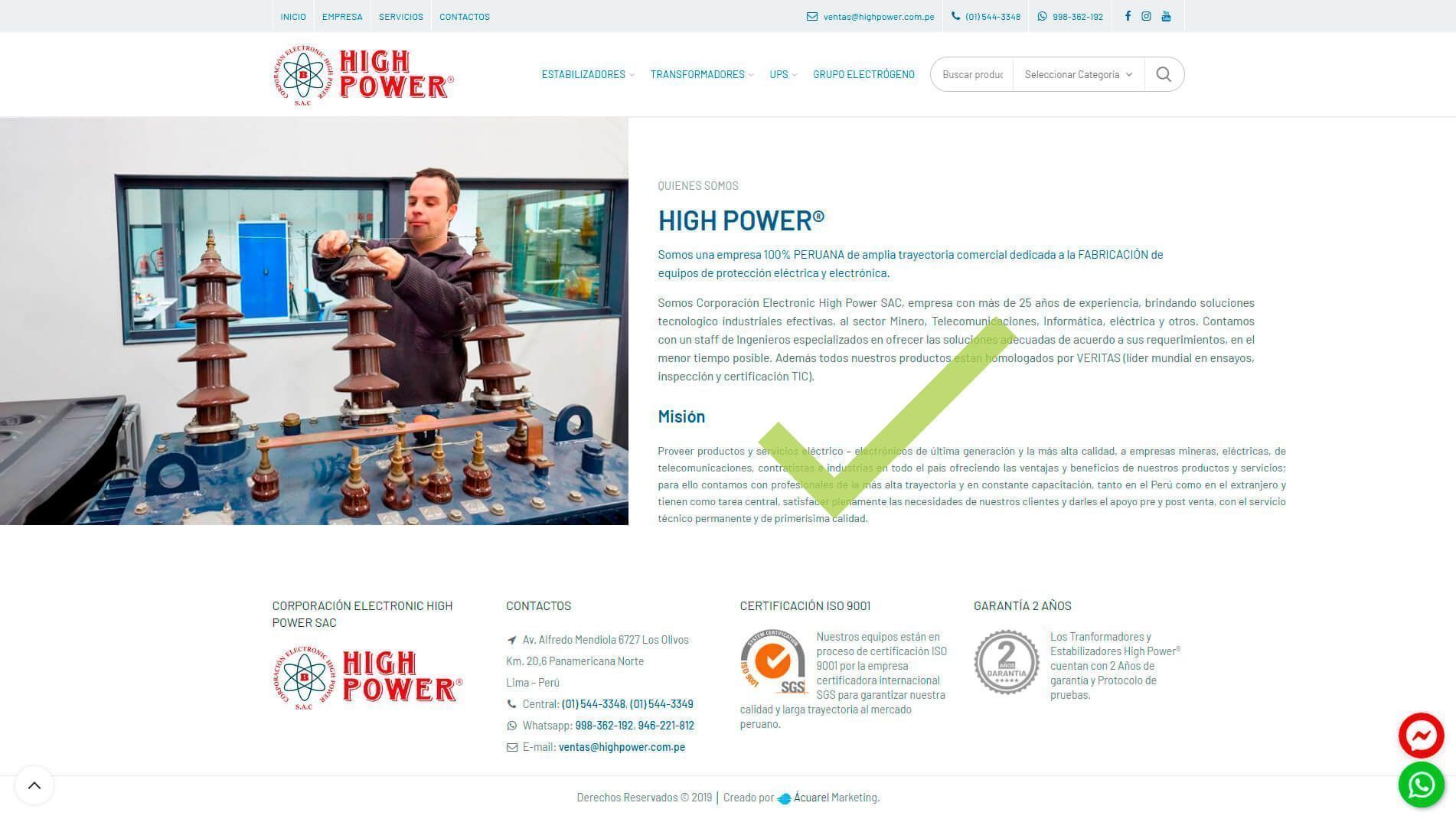 Nuvo Páginas Web